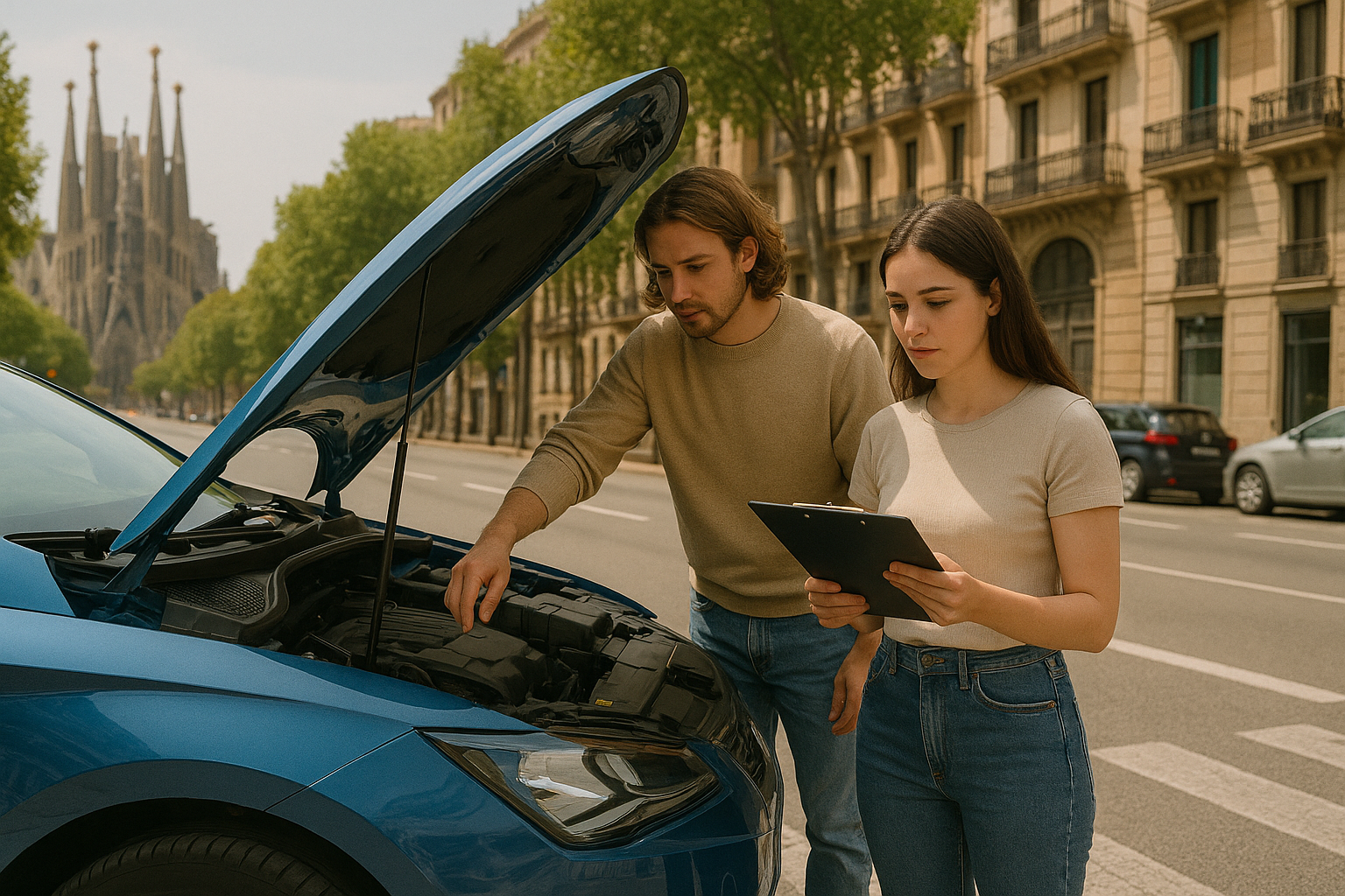 Revisión de coche de ocasión en Barcelona para evitar errores de compra
