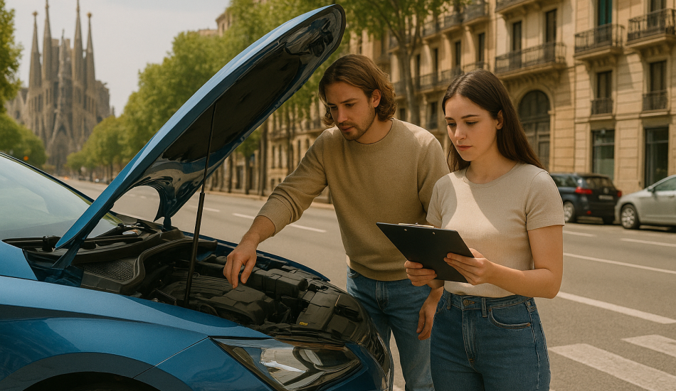 Revisión de coche de ocasión en Barcelona para evitar errores de compra